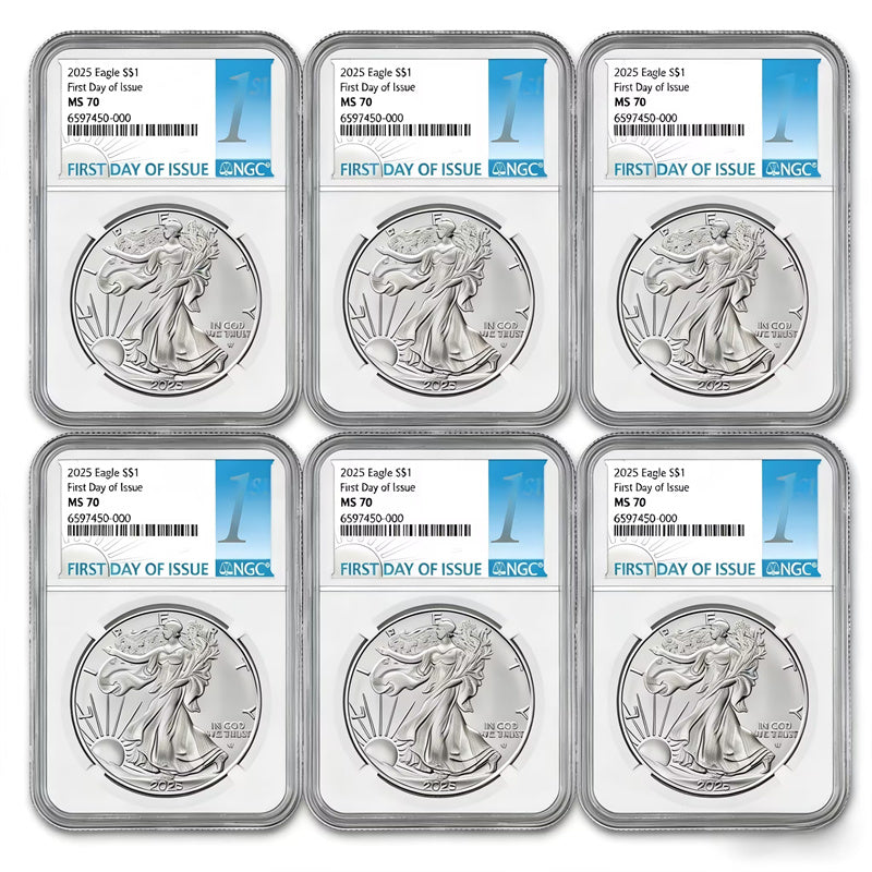 2025 American Silver Eagle 1 oz .999 Fine Silver