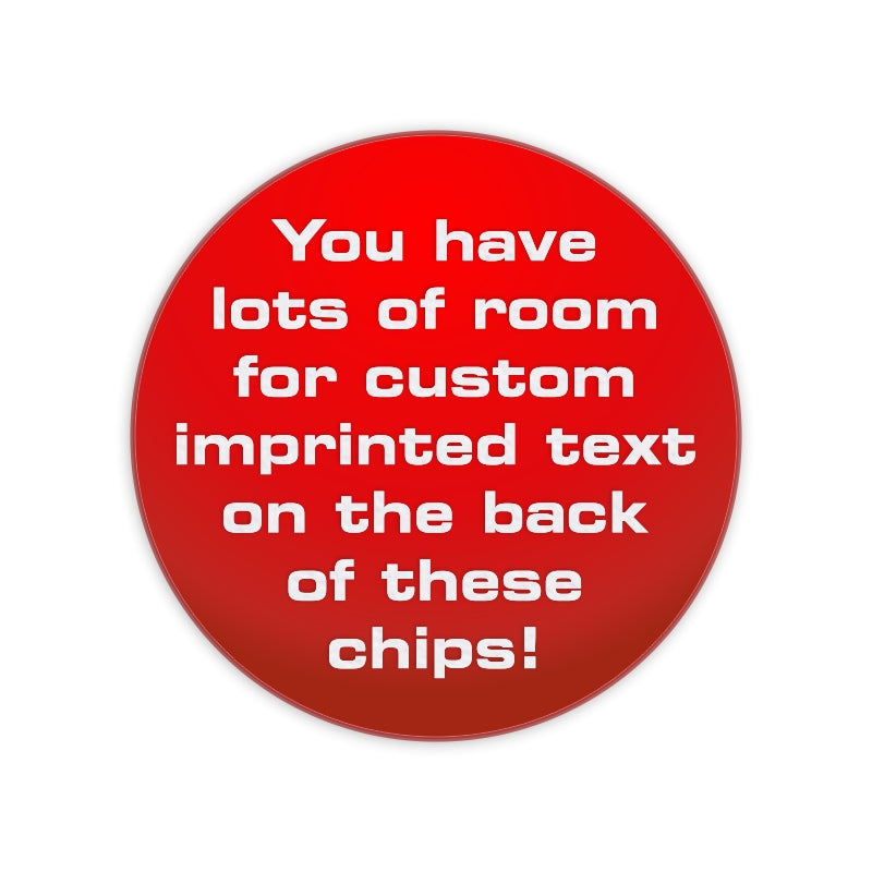 Custom Plastic Chips - 2 Sided