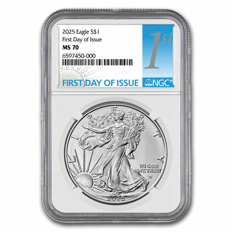 2025 American Silver Eagle 1 oz .999 Fine Silver