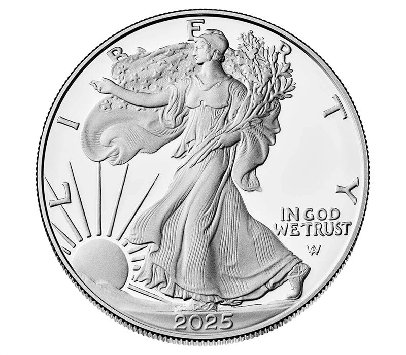 2025 American Silver Eagle 1 oz .999 Fine Silver
